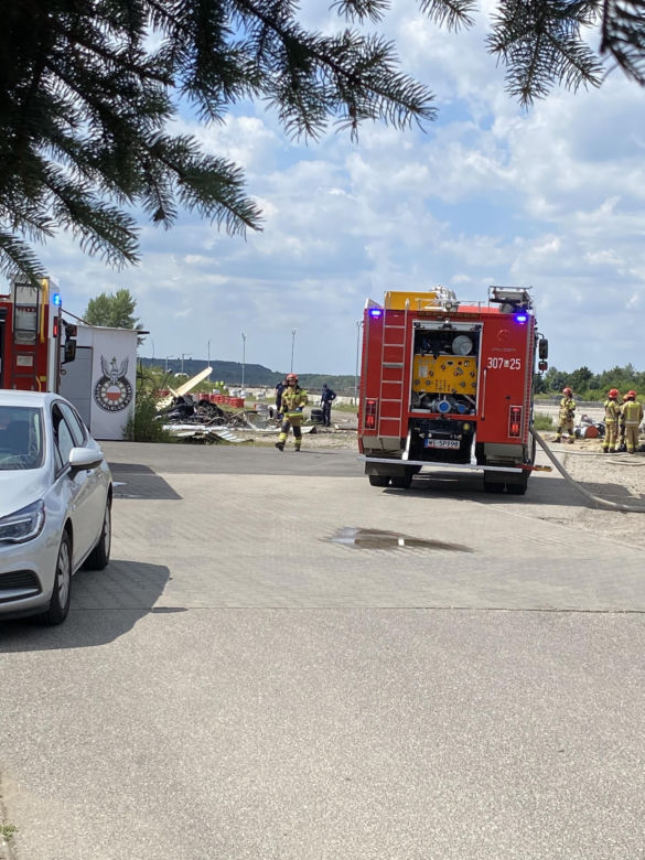 Wypadek samolotu w Warszawie! Nieoficjalnie: Są ofiary
