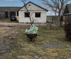 Odbudowa domu w Wyrykach Woli pod Włodawą