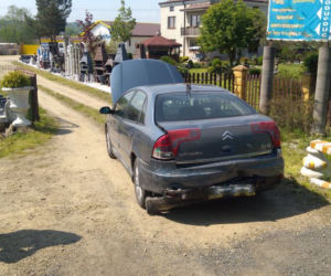 Wypadek w powiecie jasielskim: Pięć osób w szpitalu, w tym dwoje dzieci
