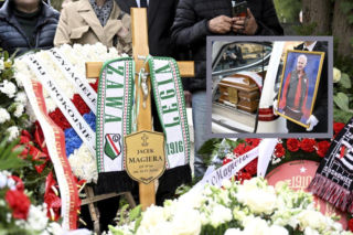 Czterech selekcjonerów na pogrzebie Jacka Magiery. Jeden stał obok Krzysztofa Stanowskiego 