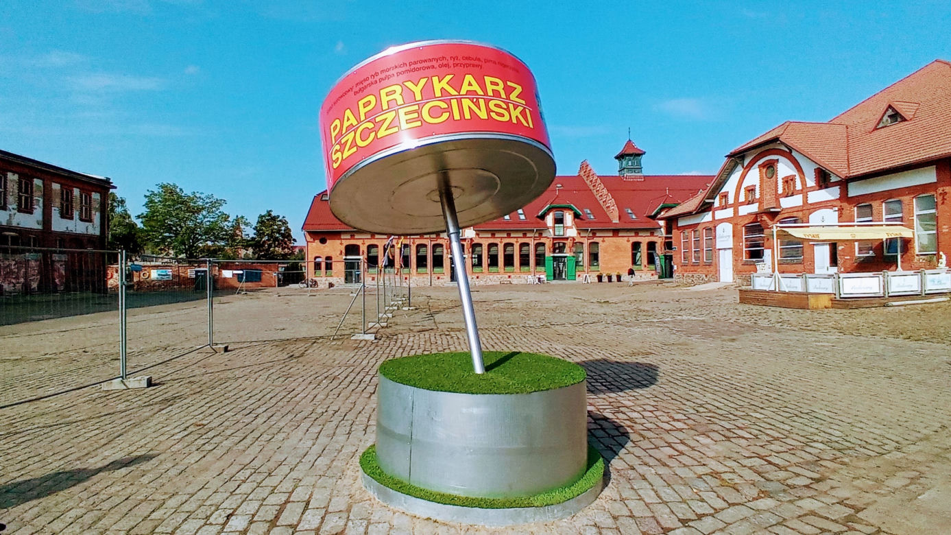 Pomnik paprykarza w Szczecinie