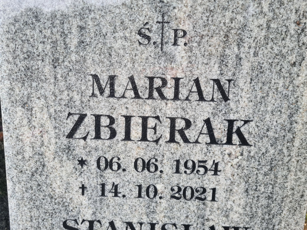 Rocznica śmierci Mariana Zbieraka [GALERIA]