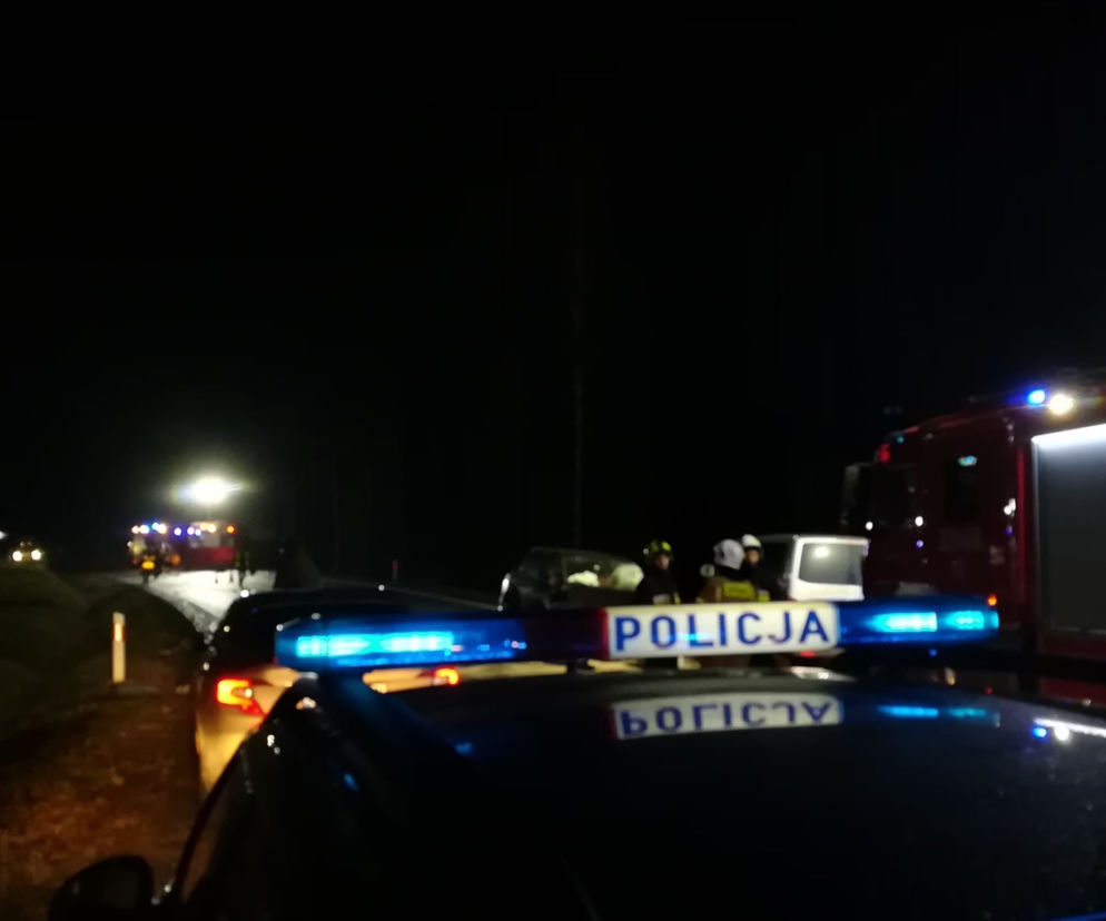 Katrynka. Czołowe zderzenie na DK 8. Dwie osoby nie żyją [ZDJĘCIA]