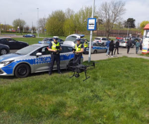 Policyjny dron działał w Toruniu. Uczestnicy majówki z BMW ukarani