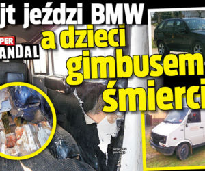Wójt jeździ BMW a dzieci gimbusem śmierci!