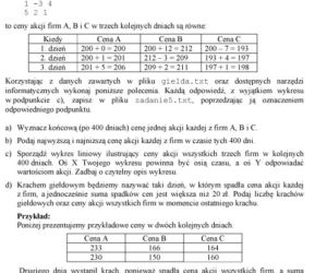 Matura 2012 - informatyka, poziom podstawowy