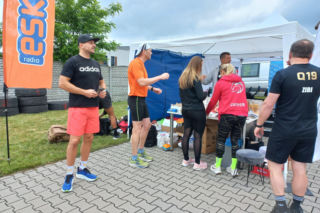 Trwa Ultramaraton Wsparcia i piknik rodzinny w Lesznie