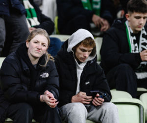 Lechia Gdańsk - Górnik Zabrze, zdjęcia kibiców i zawodników z meczu 18, kolejki PKO BP Ekstraklasy