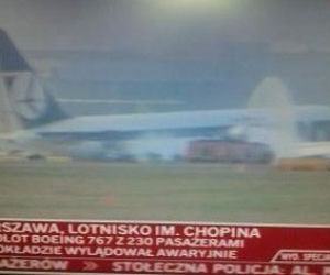 Awaria Boeinga 767 ZDJĘCIA