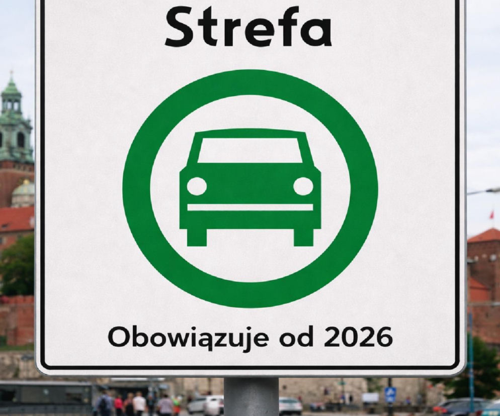 Protest w Krakowie przeciwko Strefie Czystego Transportu