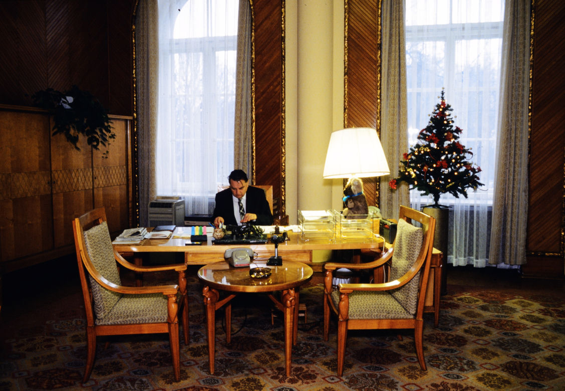Tu będzie siedział Kaczyński