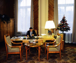 Tu będzie siedział Kaczyński