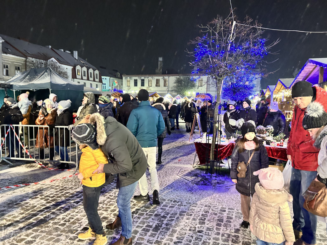 Jarmark świąteczny w Koninie