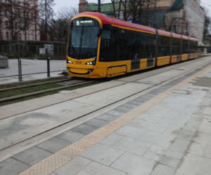 Tramwaje na Rakowieckiej w Warszawie