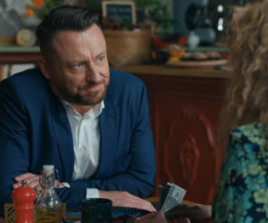 Barwy szczęścia, odcinek 3279. Wilk (Adam Szczyszczaj), Żabcia (Hanna Klepacka)