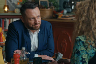 Barwy szczęścia, odcinek 3279. Wilk (Adam Szczyszczaj), Żabcia (Hanna Klepacka)