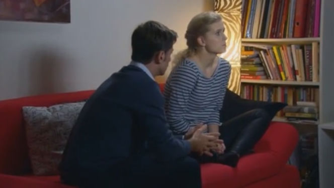 M jak miłość odc. 1048. Marek (Kacper Kuszewski), Natalka (Marcjanna Lelek)