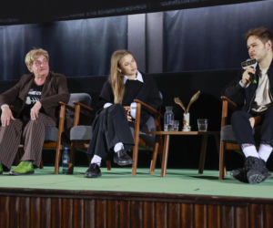 Iga Lis na pokazie filmu Bałtyk