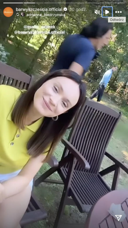 Barwy szczęścia nowy sezon na planie. Natalia (Maria Dejmek)