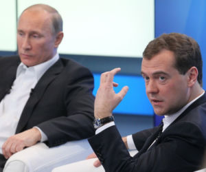 Dmitrij Miedwiediew, Władimir Putin