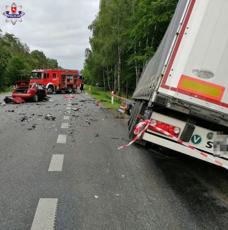 19-latka zginęła w zderzeniu z TIR-em