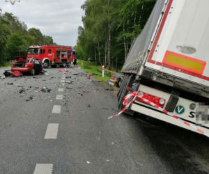 19-latka zginęła w zderzeniu z TIR-em