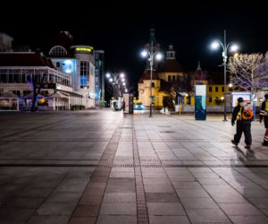 Koronawirusw Trójmieście. Na Monciaku dezynfekcja zamiast imprezy