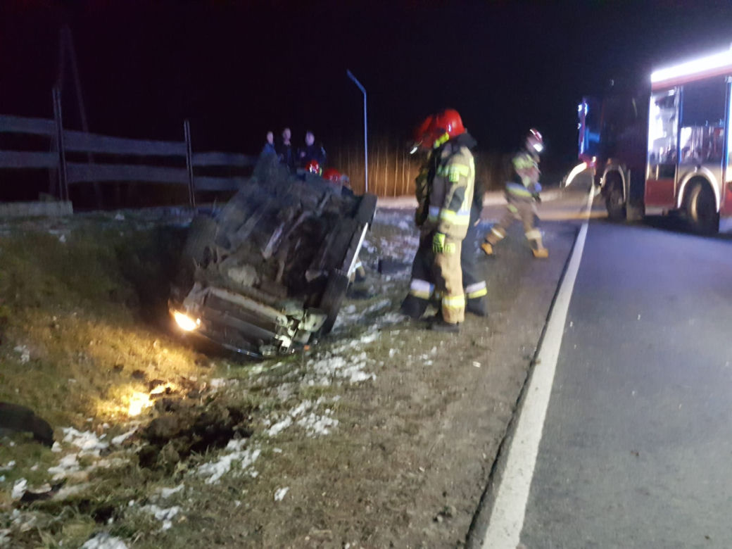 Wypadek pod Szczecinkiem
