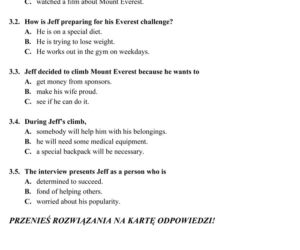 MATURA 2014 ANGIELSKI ARKUSZE z CKE - MAJ 2014 - poziom podstawowy