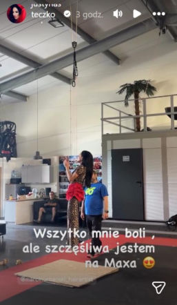 Steczkowska na próbach przed Opolem