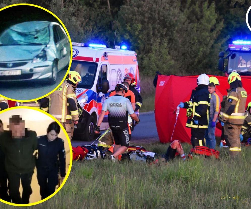 Staranował 12 rowerzystów i uciekł. Są zarzuty dla sprawcy katastrofy pod Tarczynem