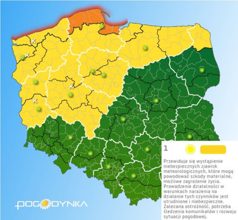 Huragan Ophelia w Polsce: kiedy i gdzie zaatakuje groźna Ofelia? WOJEWÓDZTWA