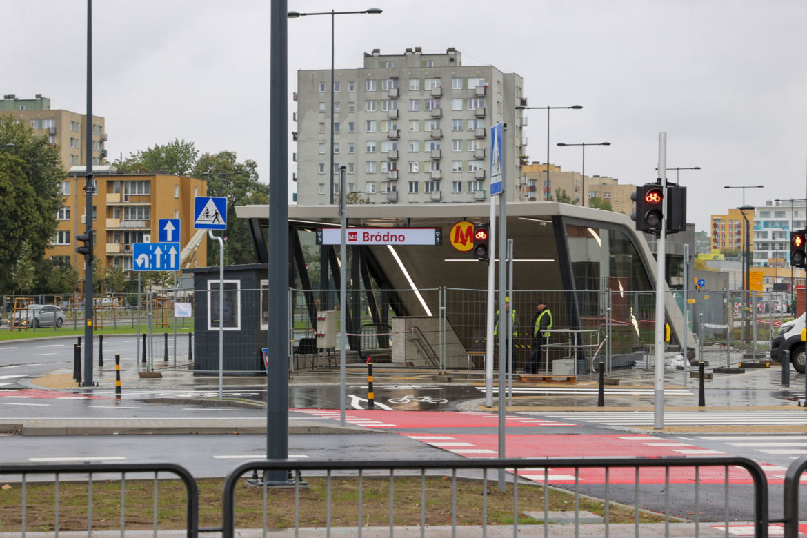 Kiedy otwarcie metra na Bródnie? Czy uda się otworzyć w sobotę?