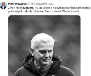 Nie żyje Jacek Magiera