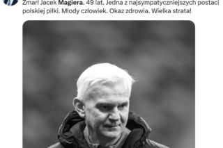 Nie żyje Jacek Magiera