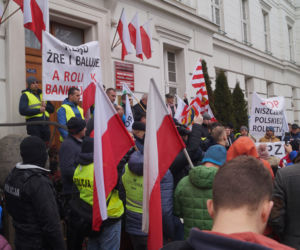 Strajk rolników w Bydgoszczy [ZDJĘIA]