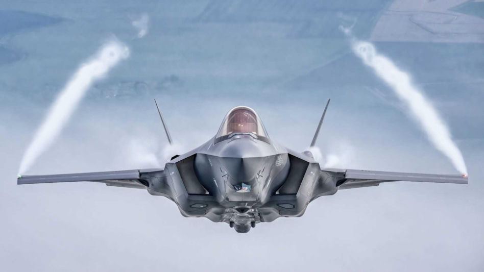 F-35 nad Malborkiem