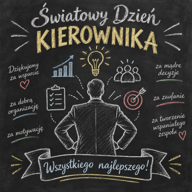 Życzenia na Światowy Dzień Kierownika