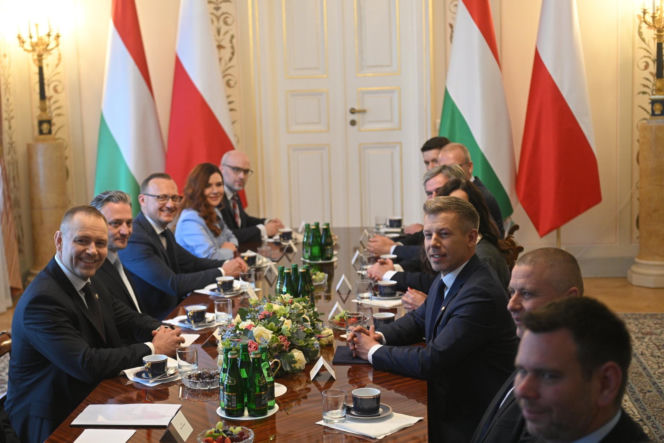 Spotkanie premiera Węgier z prezydentem Karolem Nawrockim