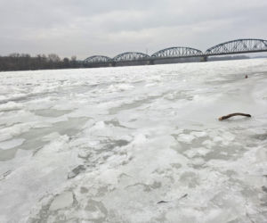 Wisła stanęła pod lodem. Zimowy spektakl w Starym Fordonie zachwyca, ale i ostrzega