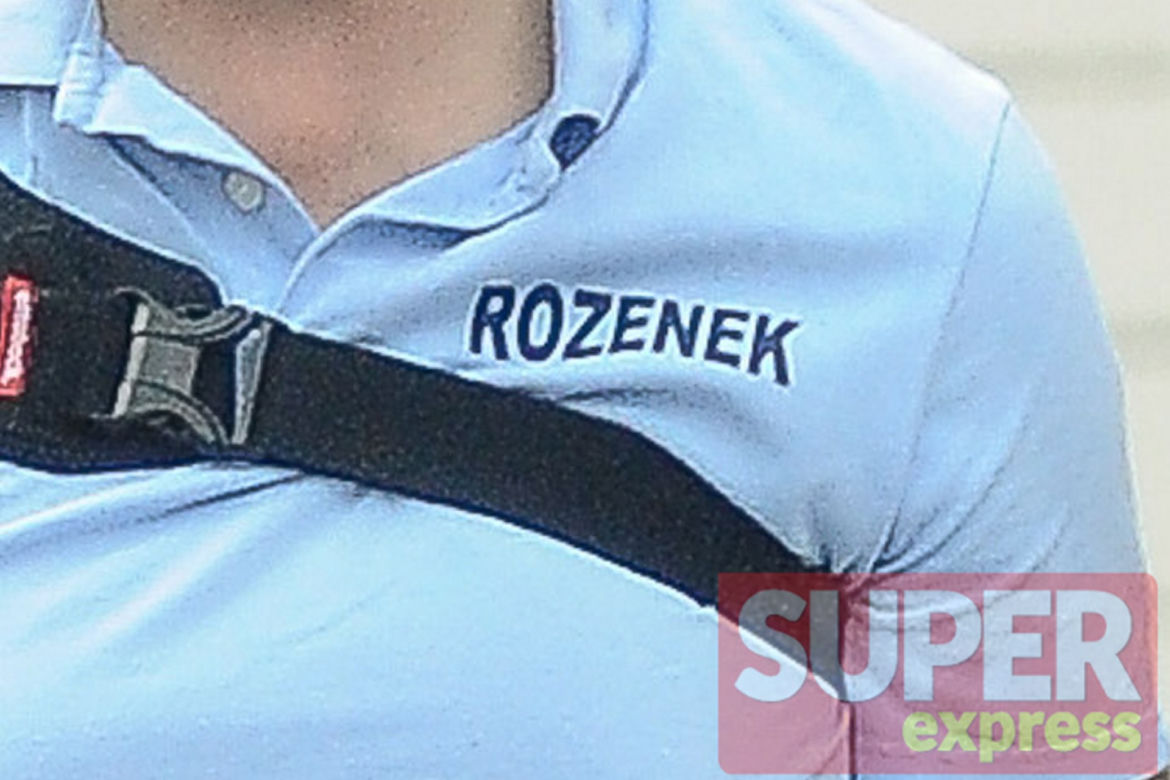 Jacek Rozenek już chodzi 