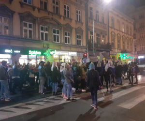 Protest kobiet w Przemyślu 