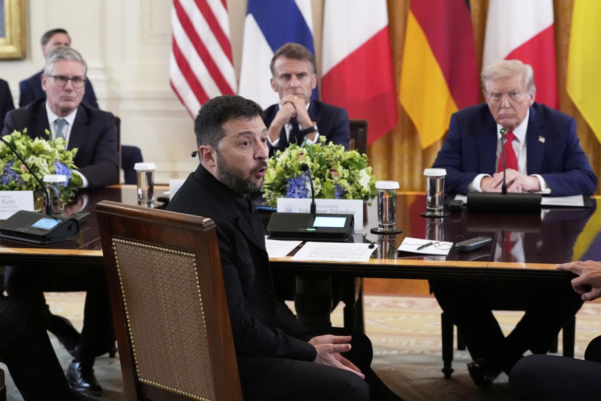 Rozmowy Trumpa z Zełenskim i liderami europejskimi w Białym Domu