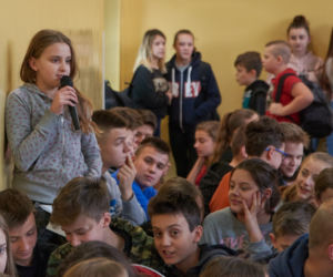 Paweł Zagumny w Lublinie. Uczniowie SP 27 trenowali z mistrzem świata