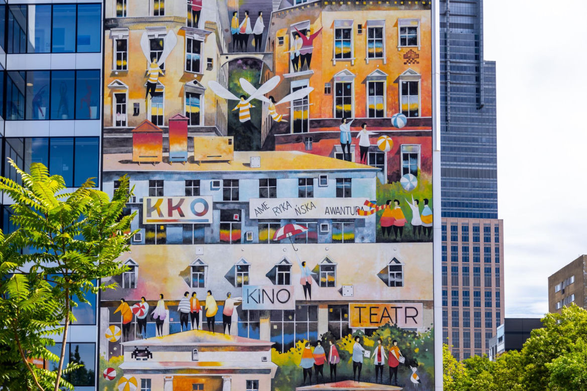 Murale w Warszawie