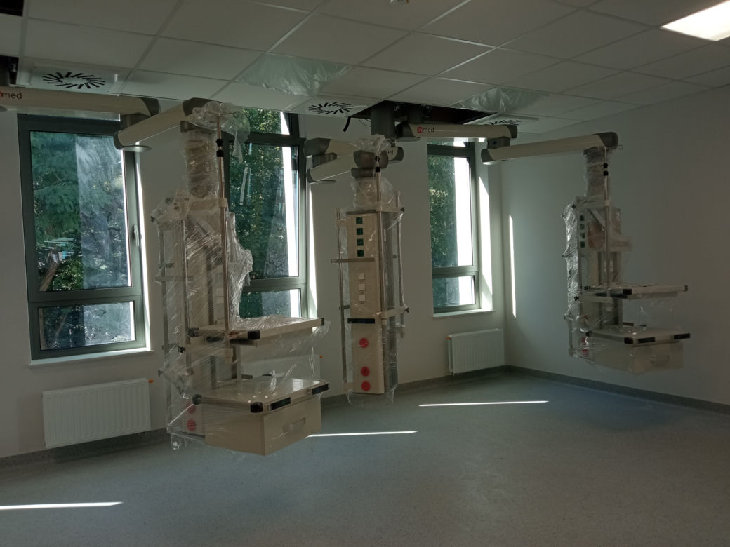 Szpital Bielański po rozbudowie