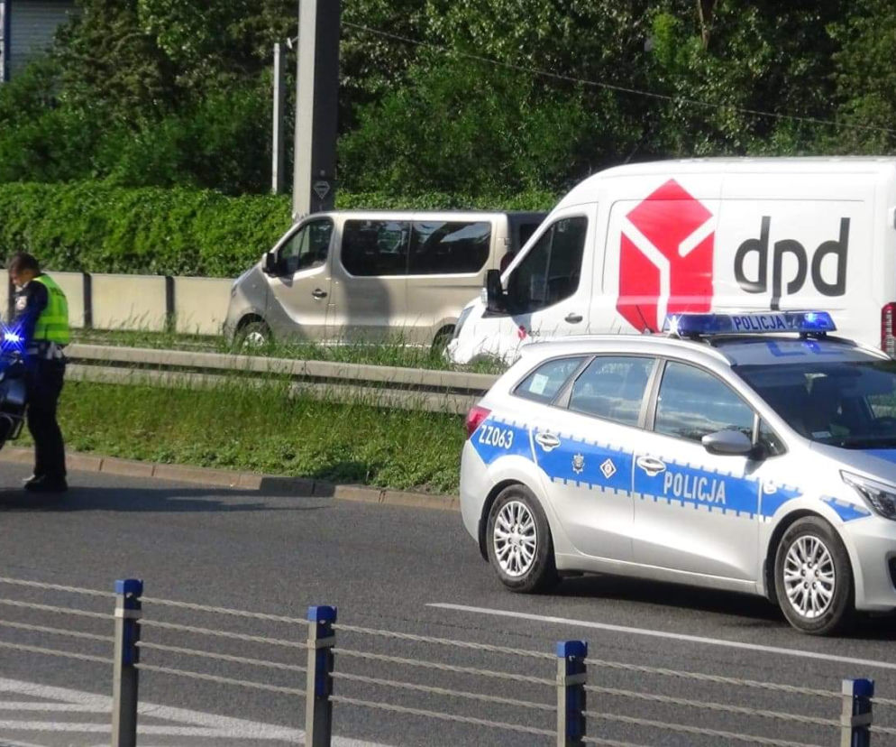 Na Wisłostradzie zapadła się jezdnia