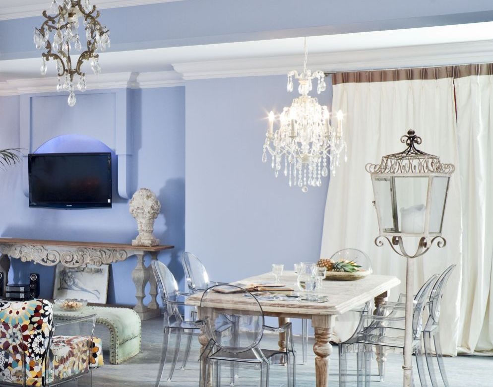 kolory ścian - salon