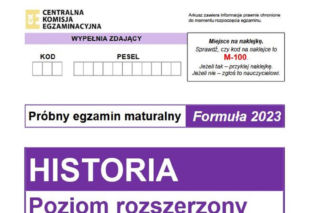 Próbna matura historia 2026. Arkusze i odpowiedzi CKE