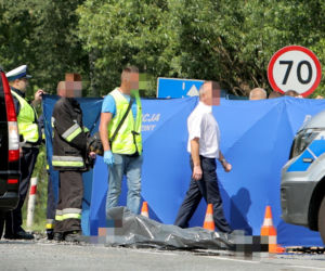 Widok małych zmasakrowanych ciał był przerażający